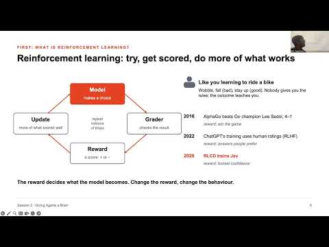 Session 3: RAG and agent memory, on YouTube